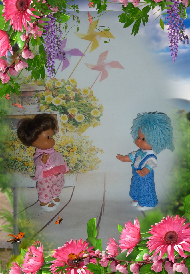 Мои куколки SCHALKAU и коллекция вязаных нарядов (фото 7)