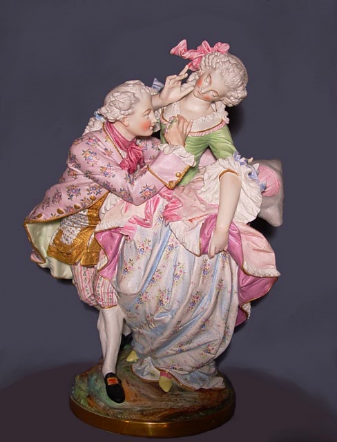 Еще прекрасного на ночь - Вот уж этот Парижский "провокационный" фарфор. Любуемся