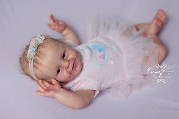 Прототип Shaya от скульптора Bonnie Sieben. Кукла реборн Олеси Венгер (фото 3)