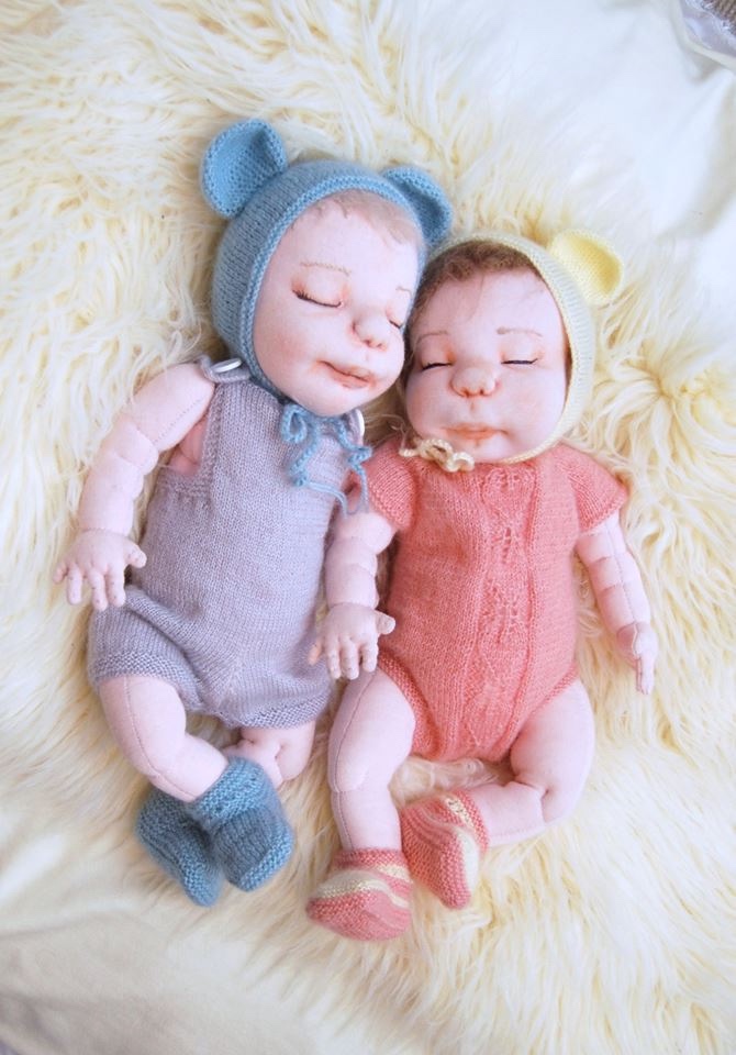 Небольшой обзор Авторских кукол Unique doll