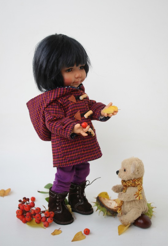 Осень и Бейли — Куклы Meadow dolls (Медовушки): BJD (БЖД)