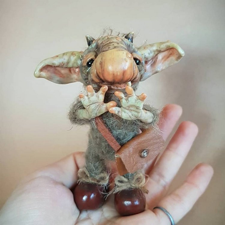 Fantasy Art Dolls & OOAK Sculptures by Victoria Thornley - Авторские скульптуры by Victoria Thornley (фото 9)