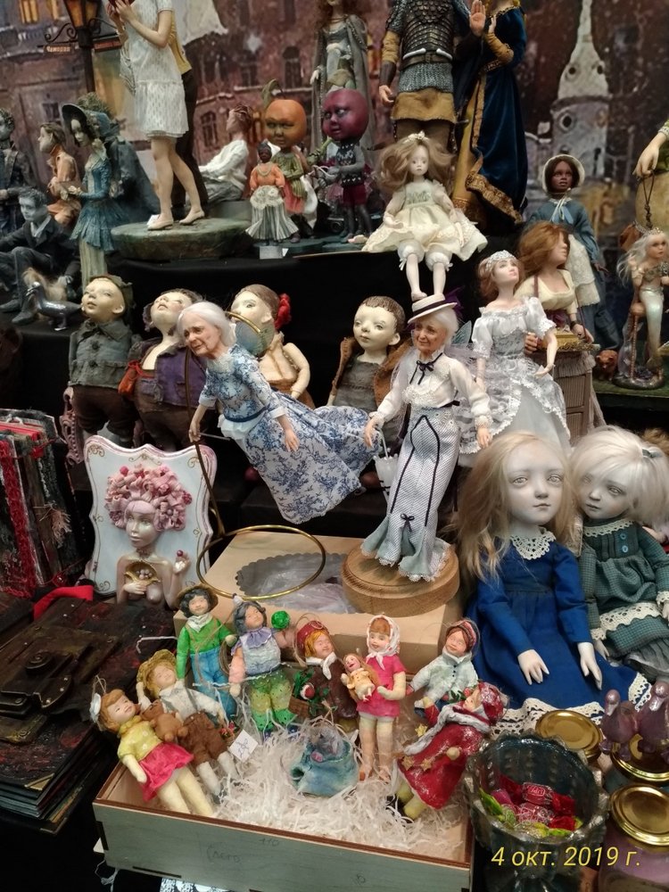 XV Международный Салон Авторских кукол на Тишинке моими глазами. Часть III, завершающая