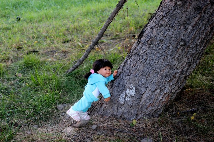 Осень моих вихтелят 2 — Куклы Rosemarie Anna Muller (Мюллер): Вихтели (Wichtel) (фото 10)