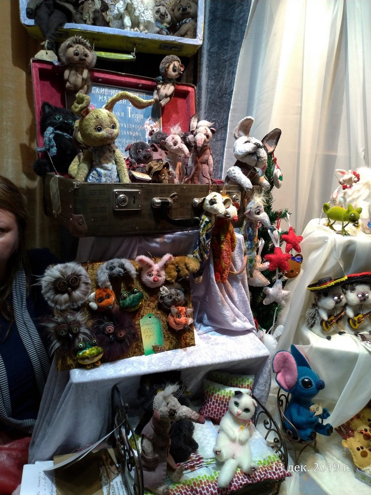 X Международная выставка "Искусство куклы" в Гостином дворе. Часть 2