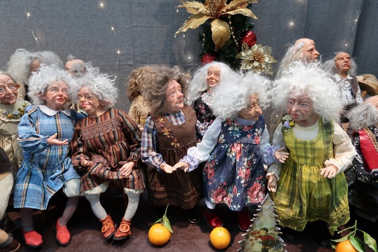 Выставка в Гостином дворе декабрь 2019. Искусство куклы X