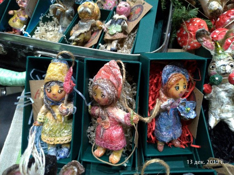 X Международная выставка "Искусство куклы" в Гостином дворе. Часть 1