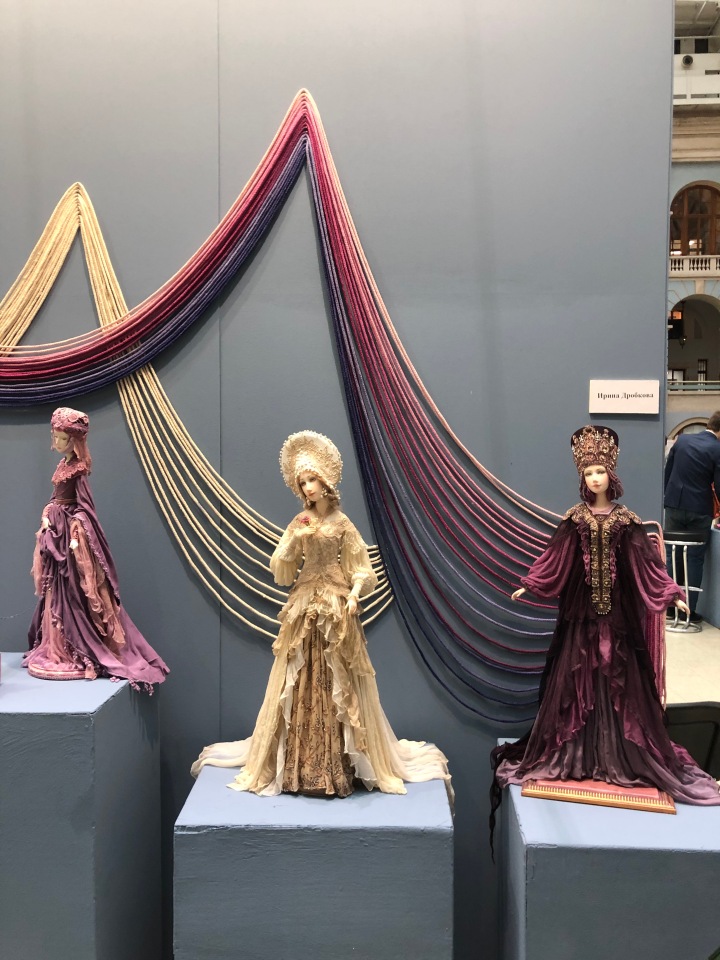 "Искусство куклы" 2019 - приглашаю прогуляться по выставке... ч.1