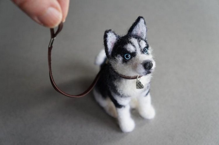 JanetsNeedleFelting - Авторские войлочные скульптуры домашних животных