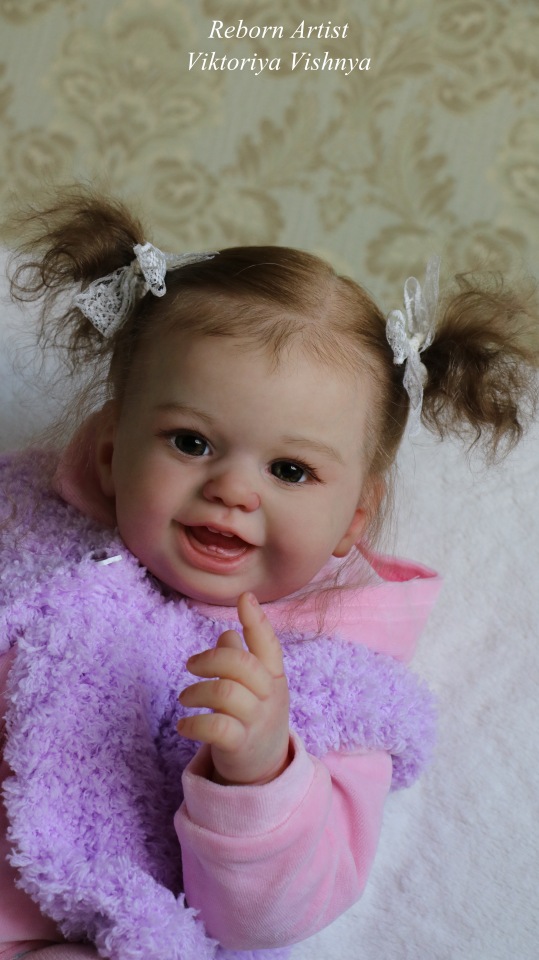 Малышка Хулиганка... куколка реборн Виктории Вишни