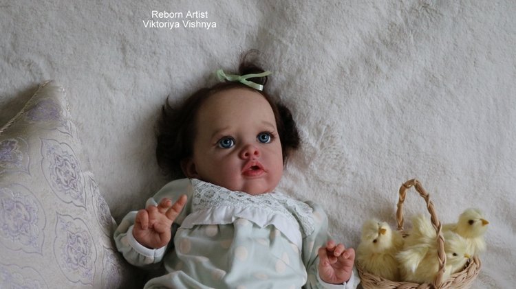 Бенджамин 2... куколка реборн Виктории Вишни | Бэйбики Бенджамин 2... куколка реборн Виктории Вишни