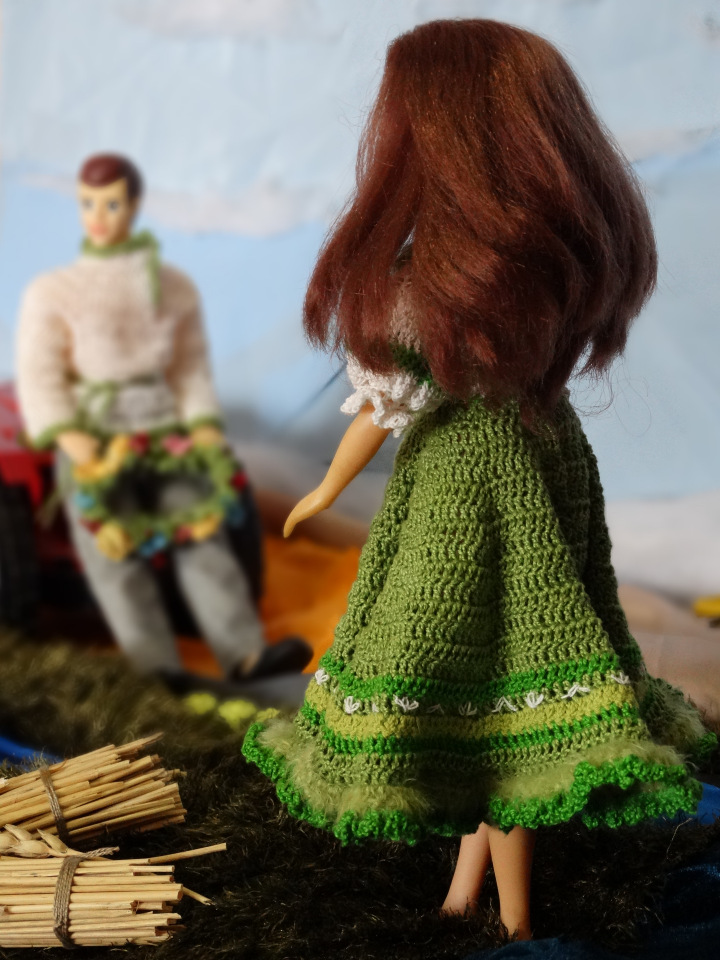 Сельская романтика для стареньких кукол