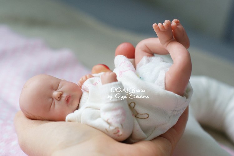 Стефания. Младенец ООАК Ольги Соколовой (фото 4)