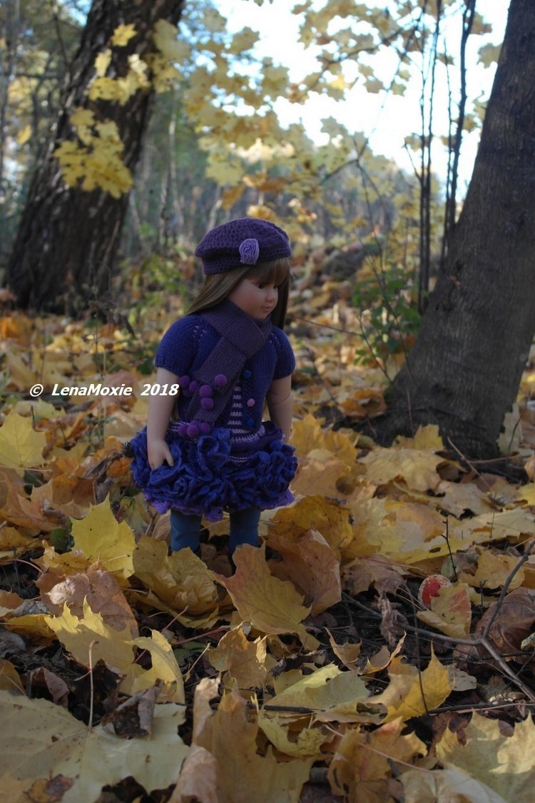 Прощание с теплой Осенью — Куклы Kidz'n'Cats (Соня Хартман): шарнирные 46 см (фото 8)