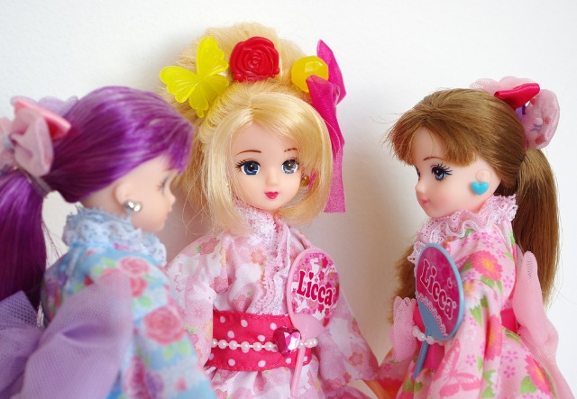 Наши куколки Такара - Ликка, eë семья и друзья
