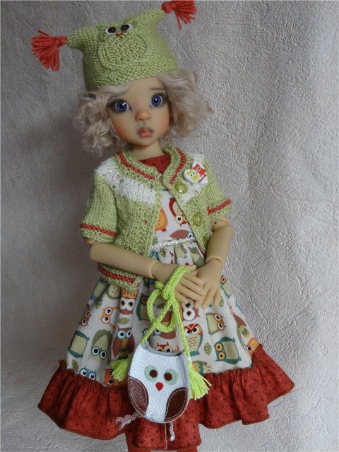 Еще немножко "рукотворчества" для каешек. Лайла-Совенок (фото 6)