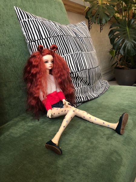 Корнелия с Хомой в кафе — Куклы Doll Chateau (Доллшато): BJD (БЖД) (фото 2)