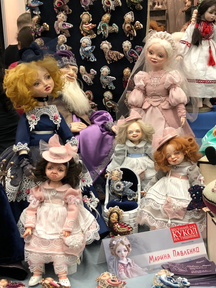 2019 март Тишинка - КУКЛЫ - всем к просмотру рекомендуется... Часть 3