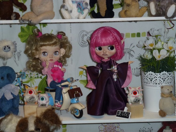 Апрель 2019 года - Moscow Fair на Тишинке - Куклы Блайз, Blythe dolls