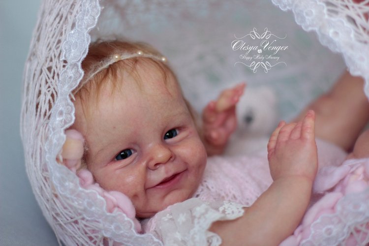 Прототип Shaya от скульптора Bonnie Sieben. Кукла реборн Олеси Венгер