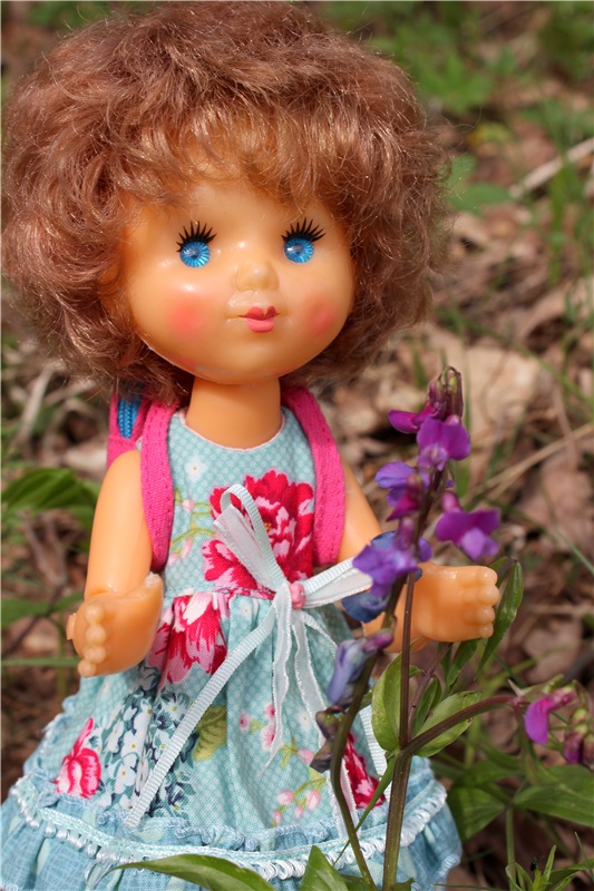 Женя-путешественница — Советские винтажные куклы (СССР): Ленигрушка