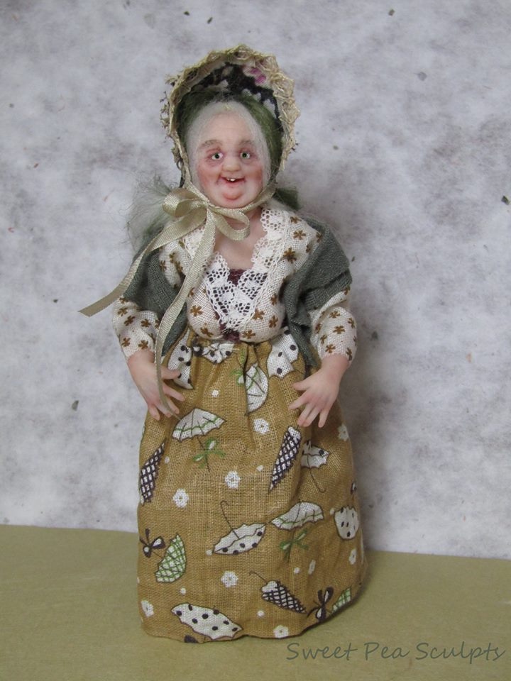 Sweet Pea Sculpts - Original Artist Miniature Dolls and Figurines made from Polymer Clay - часть 1