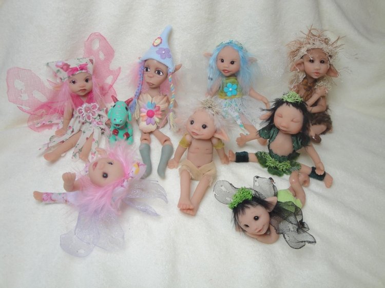 Sweet Pea Sculpts - Original Artist Miniature Dolls and Figurines made from Polymer Clay - часть 3 | Бэйбики Sweet Pea Sculpts - Original Artist Miniature Dolls and Figurines made from Polymer Clay - часть 3