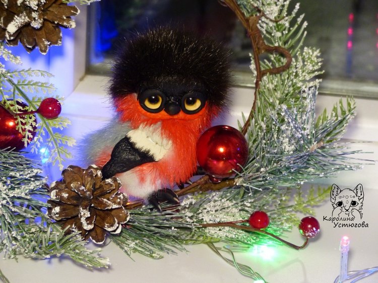 Снегири и новогоднее настроение