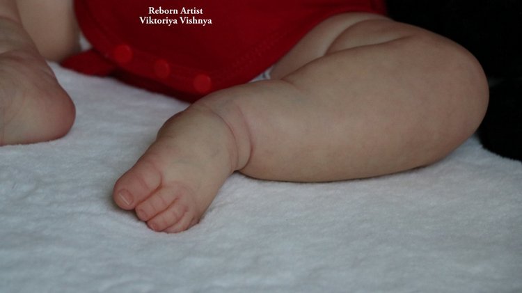 Моя Мэдди... Куколка реборн Виктории Вишни (фото 4)