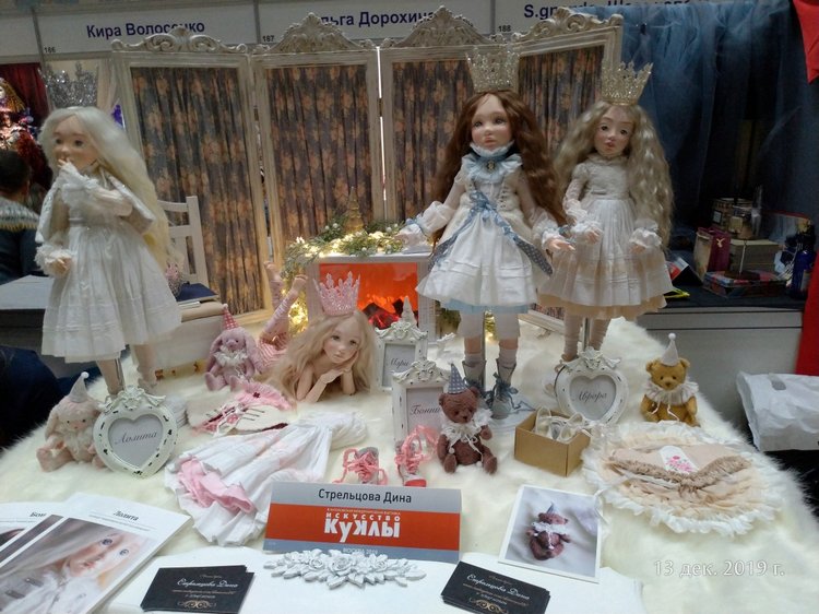 X Международная выставка "Искусство куклы" в Гостином дворе. Часть 2