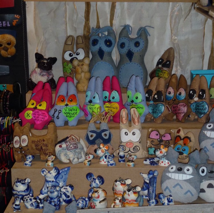 X Юбилейная выставка - Искусство Куклы (Гостиный Двор - 2019) - ЁЖИКИ и СОВУШКИ