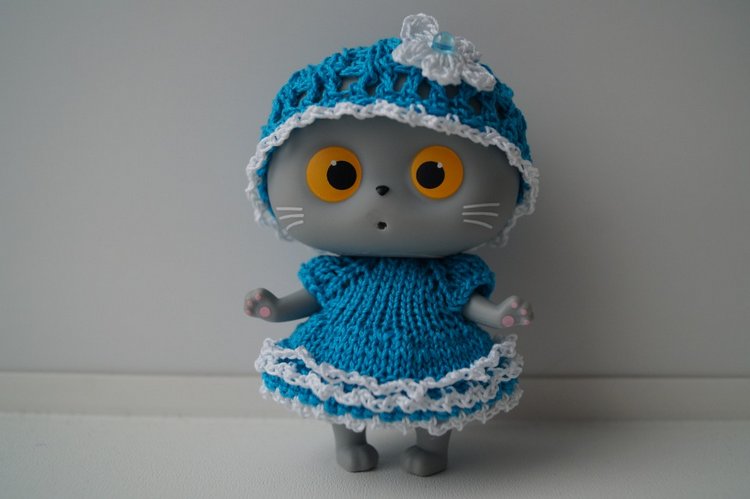 Модные котятки. Лили и Басик в обновках