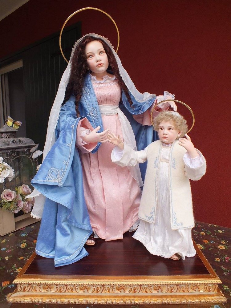 Beatrice Perini. Авторские работы ООАК из глины "терракота", часть 1