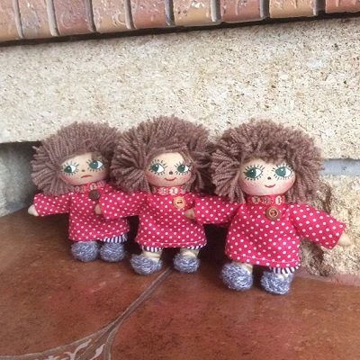 Домовёнок Кузька — Текстильные игрушки и примитивы: кофейные (фото 3)