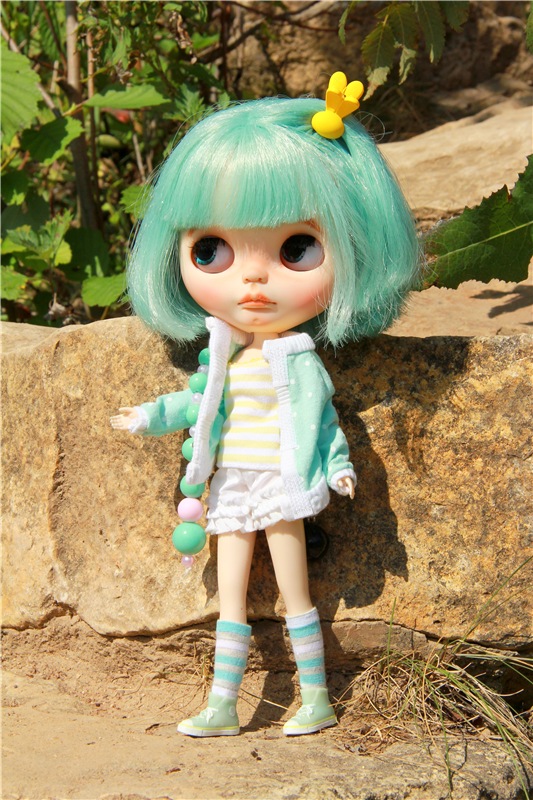 Инопланетянка Нийя. Custom Blythe Doll UFO Go Go Takara