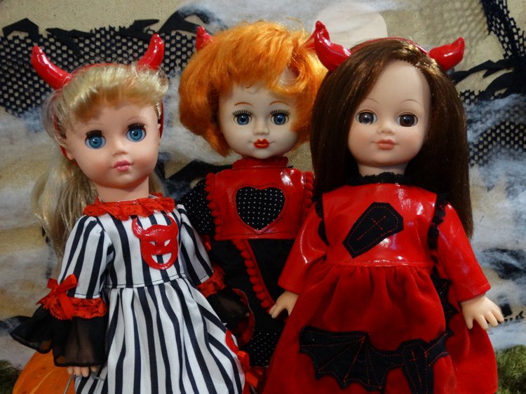 Хеллоуин и Веснянки — Российские куклы Весна