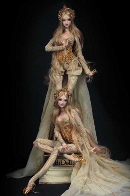 Monokeros - в праздничный день прекрасная красота! Кто знает что-либо об этих куклах - поделитесь (фото 7)