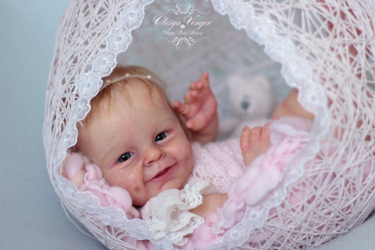 Прототип Shaya от скульптора Bonnie Sieben. Кукла реборн Олеси Венгер