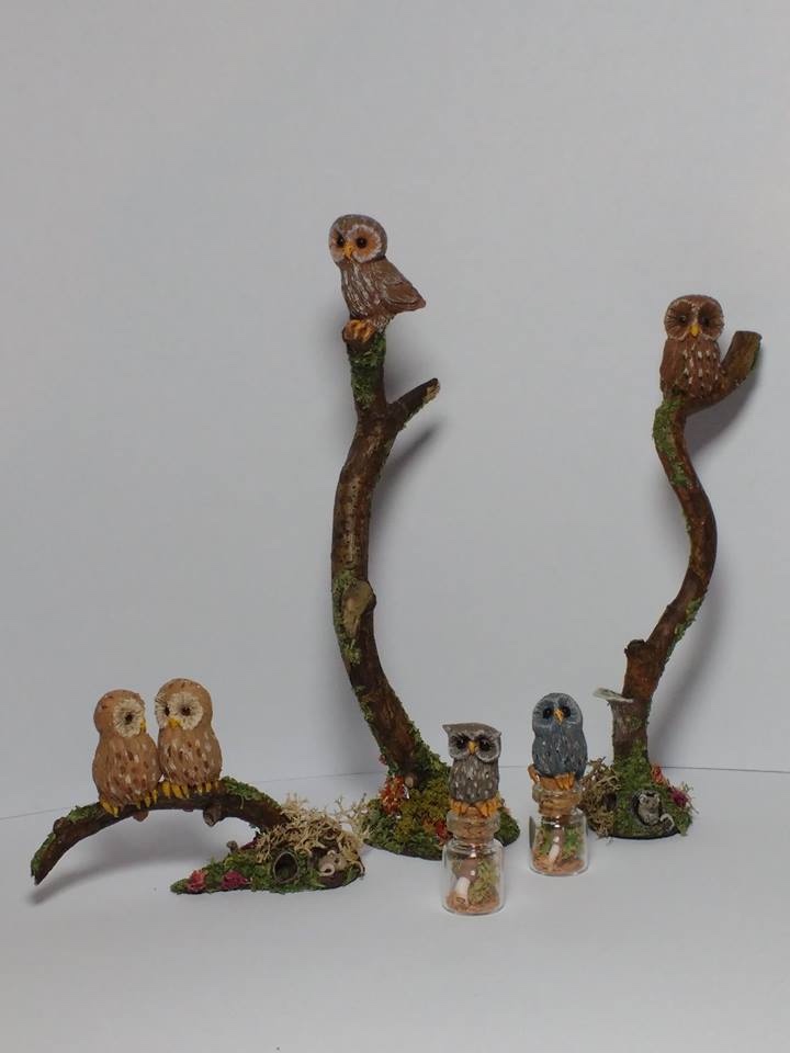 Sweet Pea Sculpts - Original Artist Miniature Dolls and Figurines made from Polymer Clay - часть 1