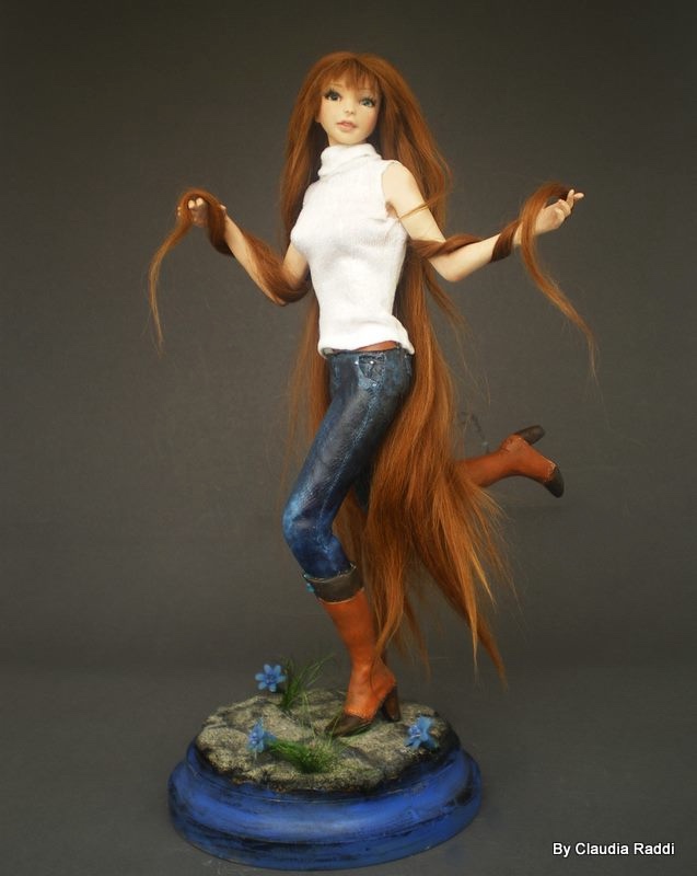 Claudia Raddi - OOAK Fairies & Art Dolls - Авторские скульптуры - 2 (фото 10)