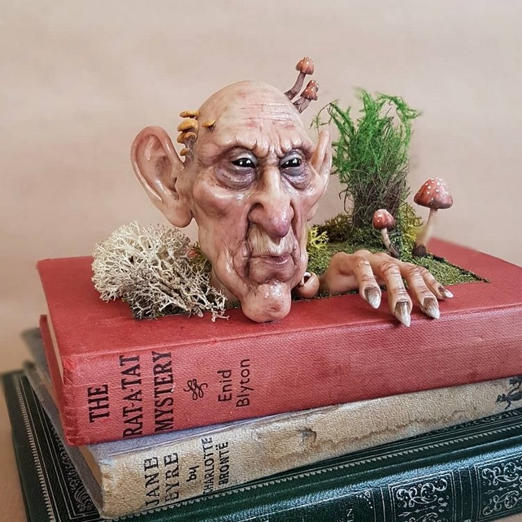 Fantasy Art Dolls & OOAK Sculptures by Victoria Thornley - Авторские скульптуры by Victoria Thornley