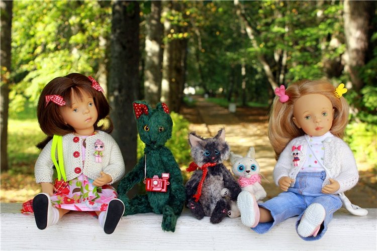 Авторские игрушки Юлии Красногорской