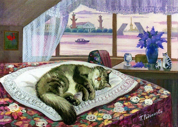 Пушистые хвостатые друзья Татьяны Родионовой