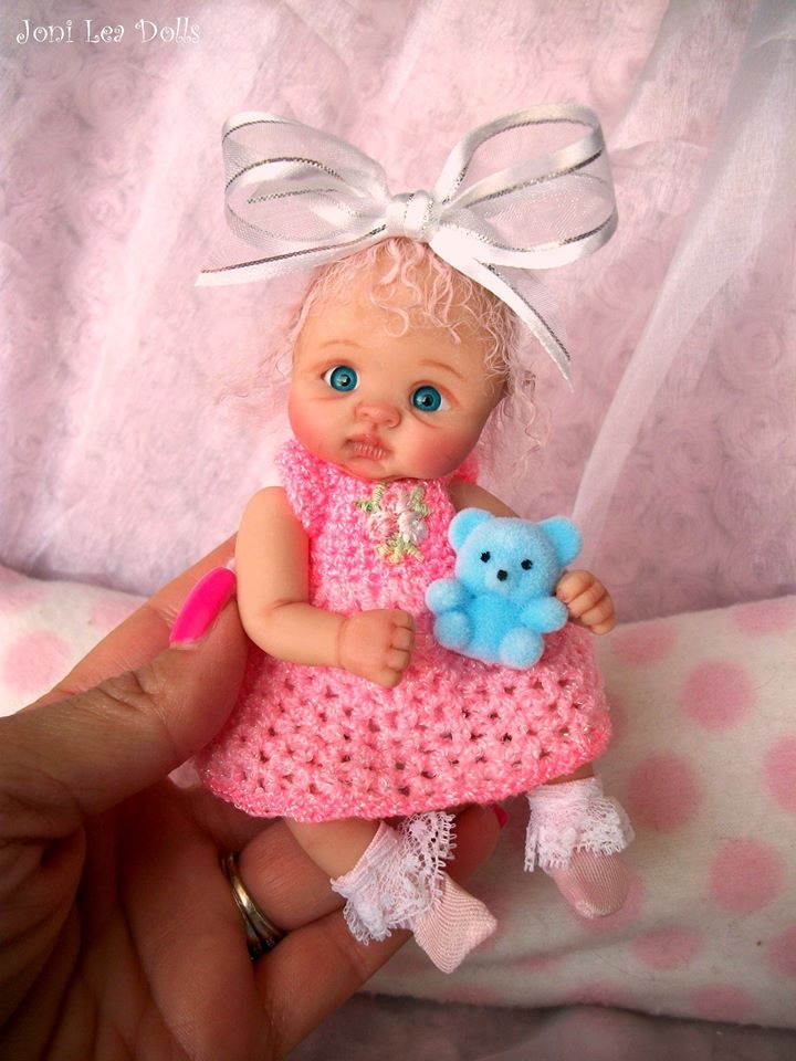 Авторские куклы дети из полимерной глины от Joni Lea - ч.17