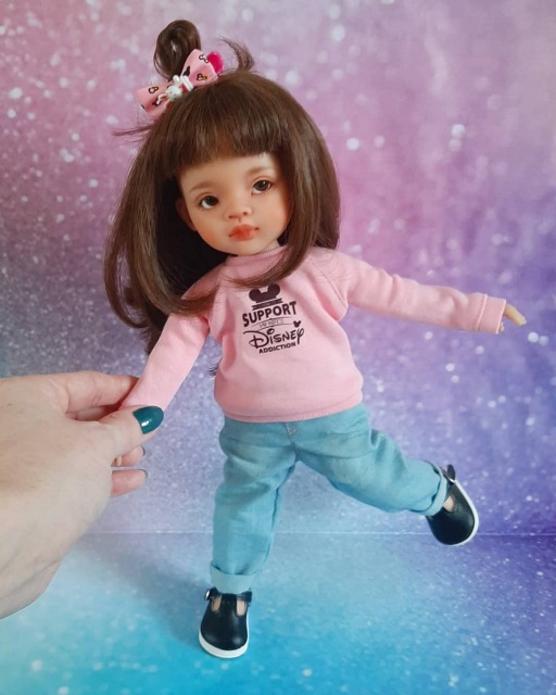 Мягкие девочки ооак — ООАК Paola Reina (Паола Рейна) и испанских кукол: перерисовка (фото 4)