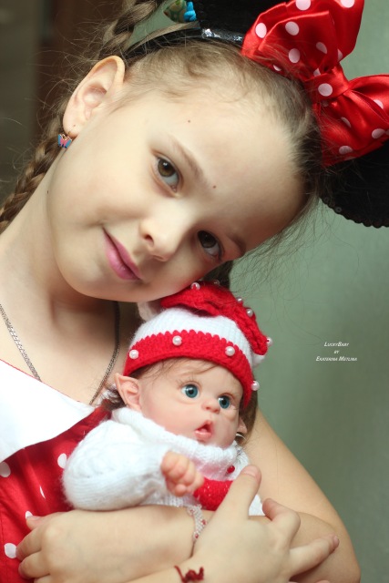 Мини Офелия. Кукла реборн из молда Mini Ofelia by Olga Auer