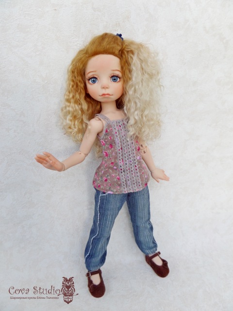 Предзаказ на молд Ксюша — Авторские шарнирные куклы своими руками: лепка (фото 9)