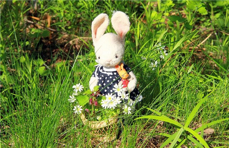 Заюшка Таточка. Авторская ручная работа Труничевой Ирины