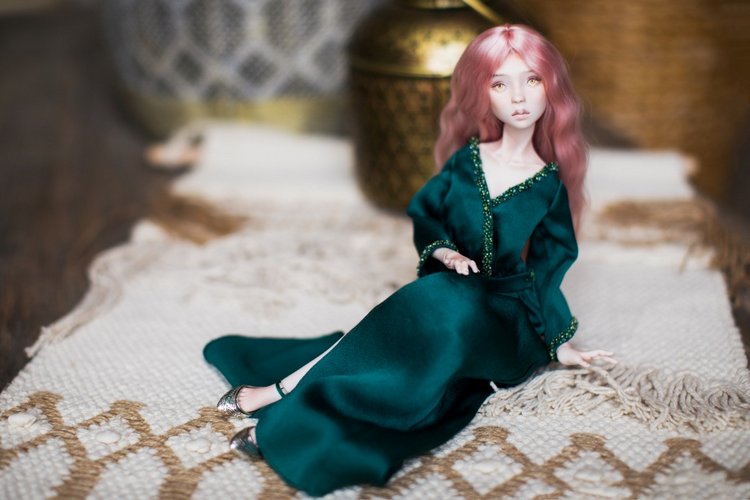 К Весеннему Балу готовы — Авторские шарнирные куклы своими руками: лепка (фото 6)