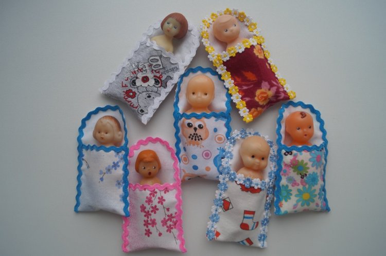 Как в детстве - пупсяшки-пеленашки (фото 4)